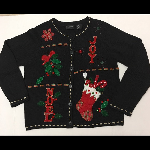 Ugly Christmas Sweater Vintage Size M - Picture 1 of 5